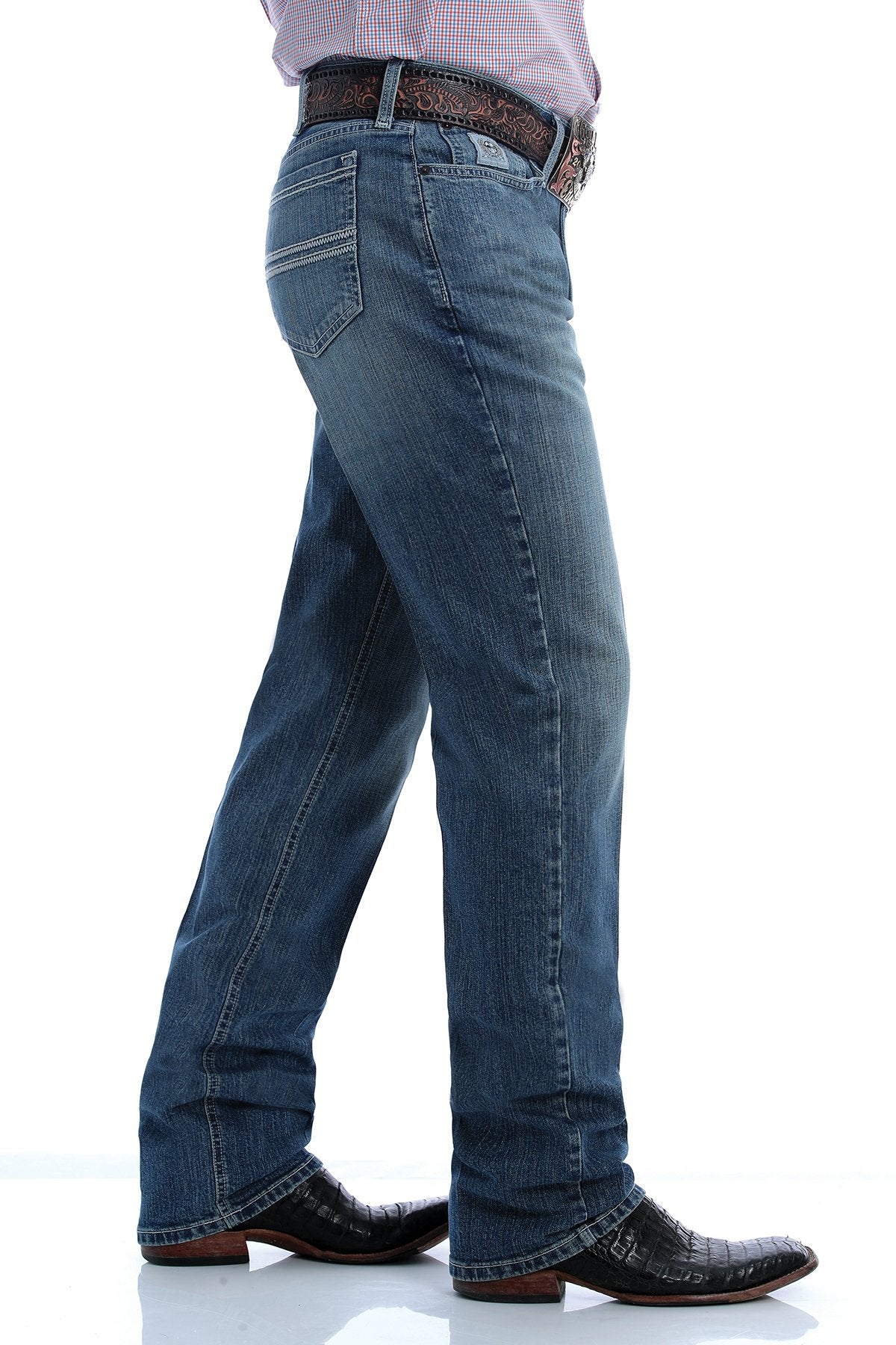 Cinch Men's Silver Label Medium Stone MB98034015
