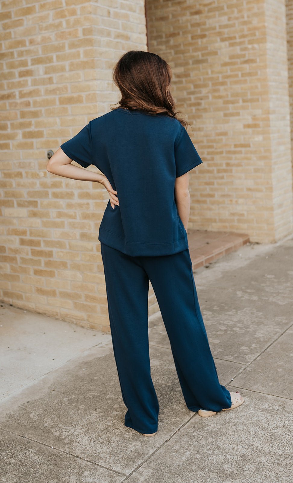 McKenzie Navy Top - Southern Soule Designs