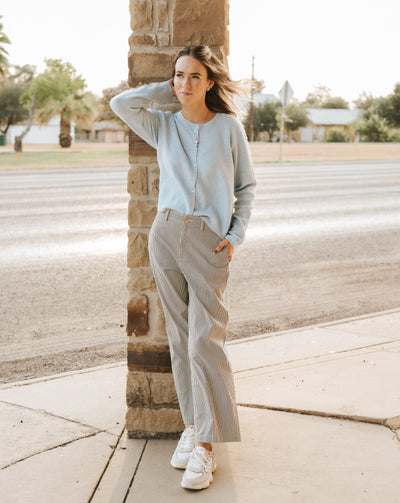 Medina Cardigan Serene Blue ZW251267 - Southern Soule Designs