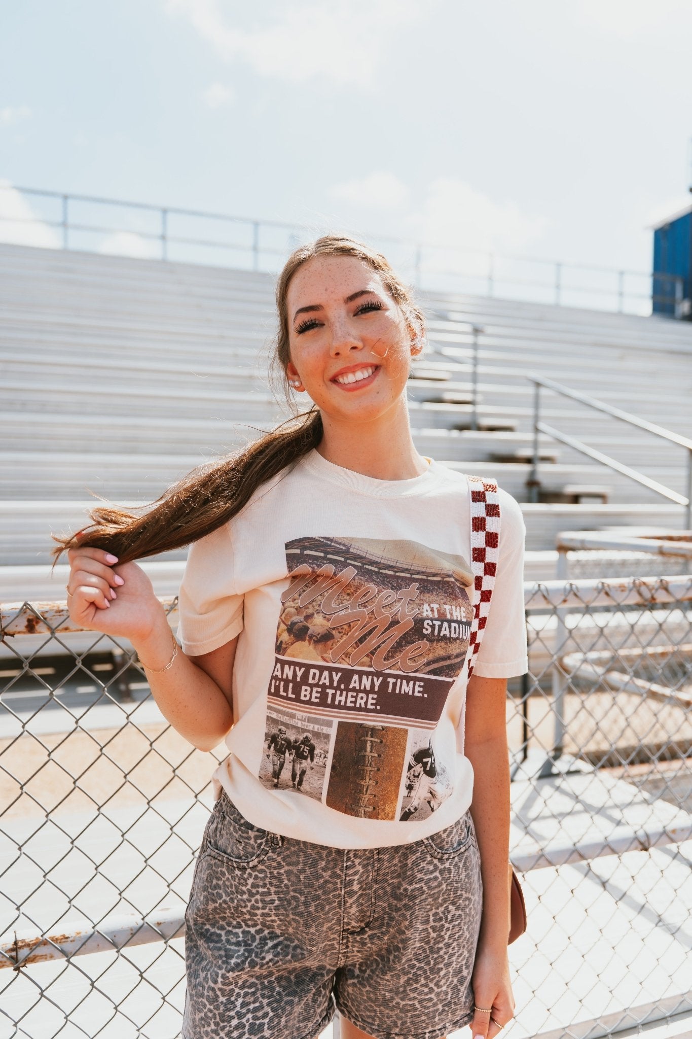 Meet Me at the Stadium Tee - Southern Soule Designs