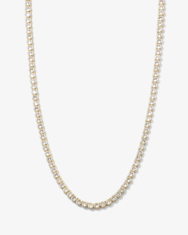 Baroness Tennis Necklace 15"