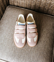 Mias in White Pink Sneaker - Southern Soule Designs
