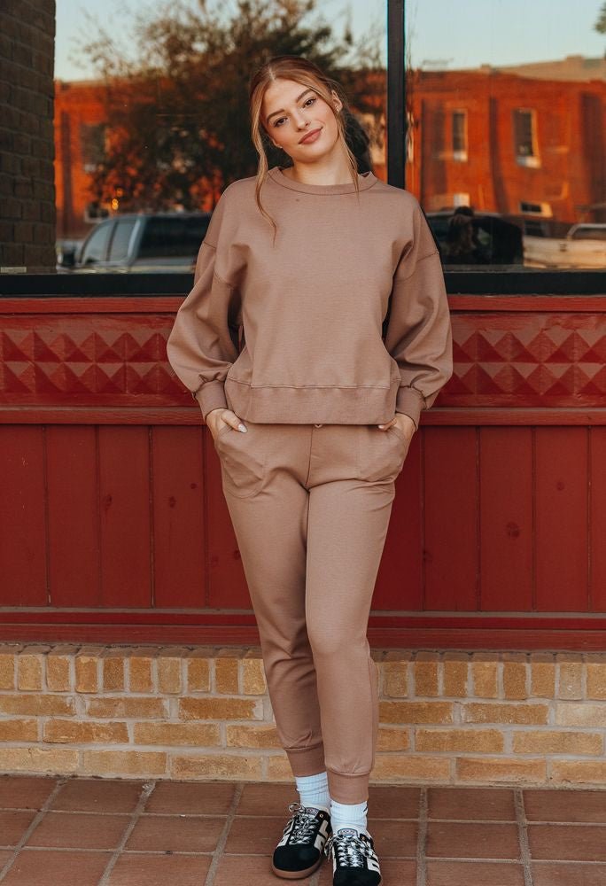 Millie Mocha Pants 47958 - Southern Soule Designs