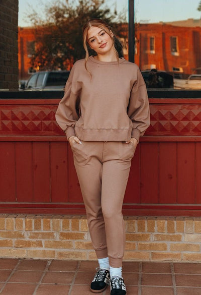 Millie Mocha Pants 47958 - Southern Soule Designs