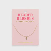 Mini Cross Charm Necklace - Southern Soule Designs