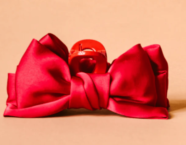 Mini Satin Bow Claw Clip - Southern Soule Designs