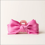 Mini Satin Bow Claw Clip - Southern Soule Designs