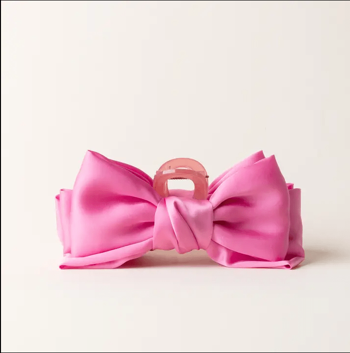Mini Satin Bow Claw Clip - Southern Soule Designs