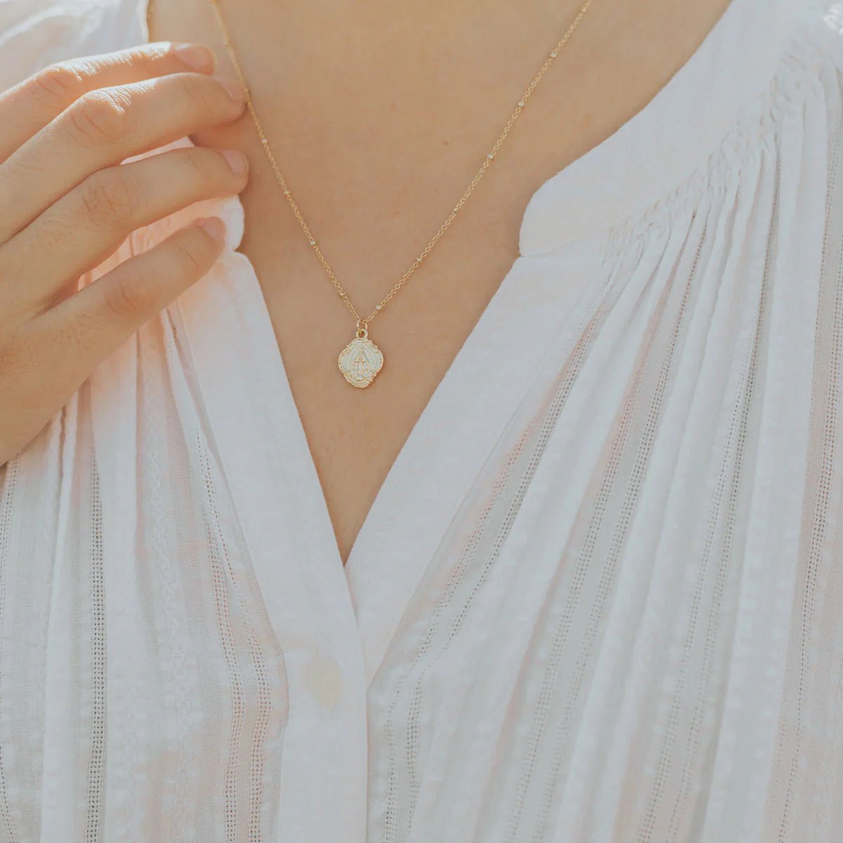 Miraculous Petite Necklace by My Saint My Hero - Southern Soule Designs