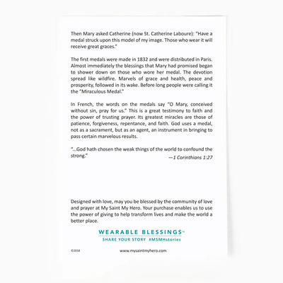 Miraculous Petite Necklace by My Saint My Hero - Southern Soule Designs