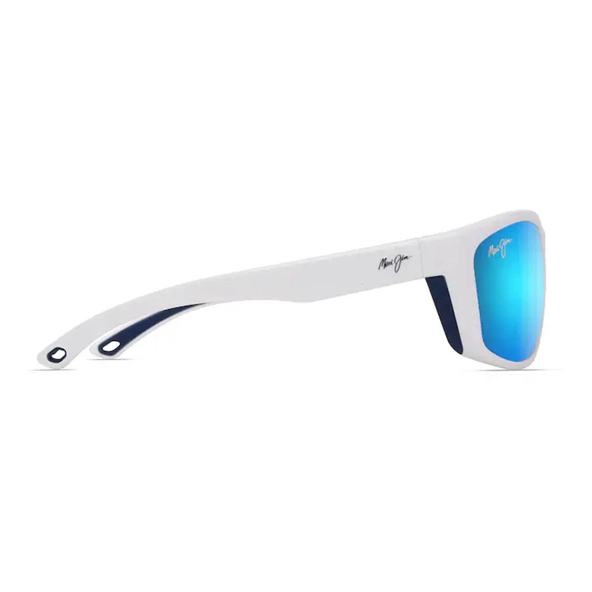 MJ Blue Hawaii Nuu Landing White w/Navy RBR - Southern Soule Designs