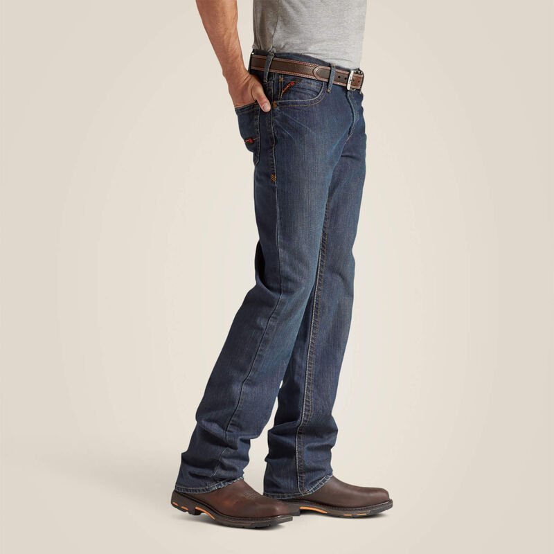 MNS Ariat FR Boot Cut Jean Shale 10012555 - Southern Soule Designs