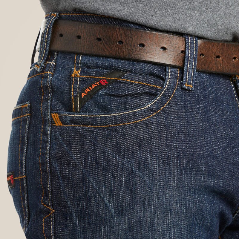 MNS Ariat FR Boot Cut Jean Shale 10012555 - Southern Soule Designs