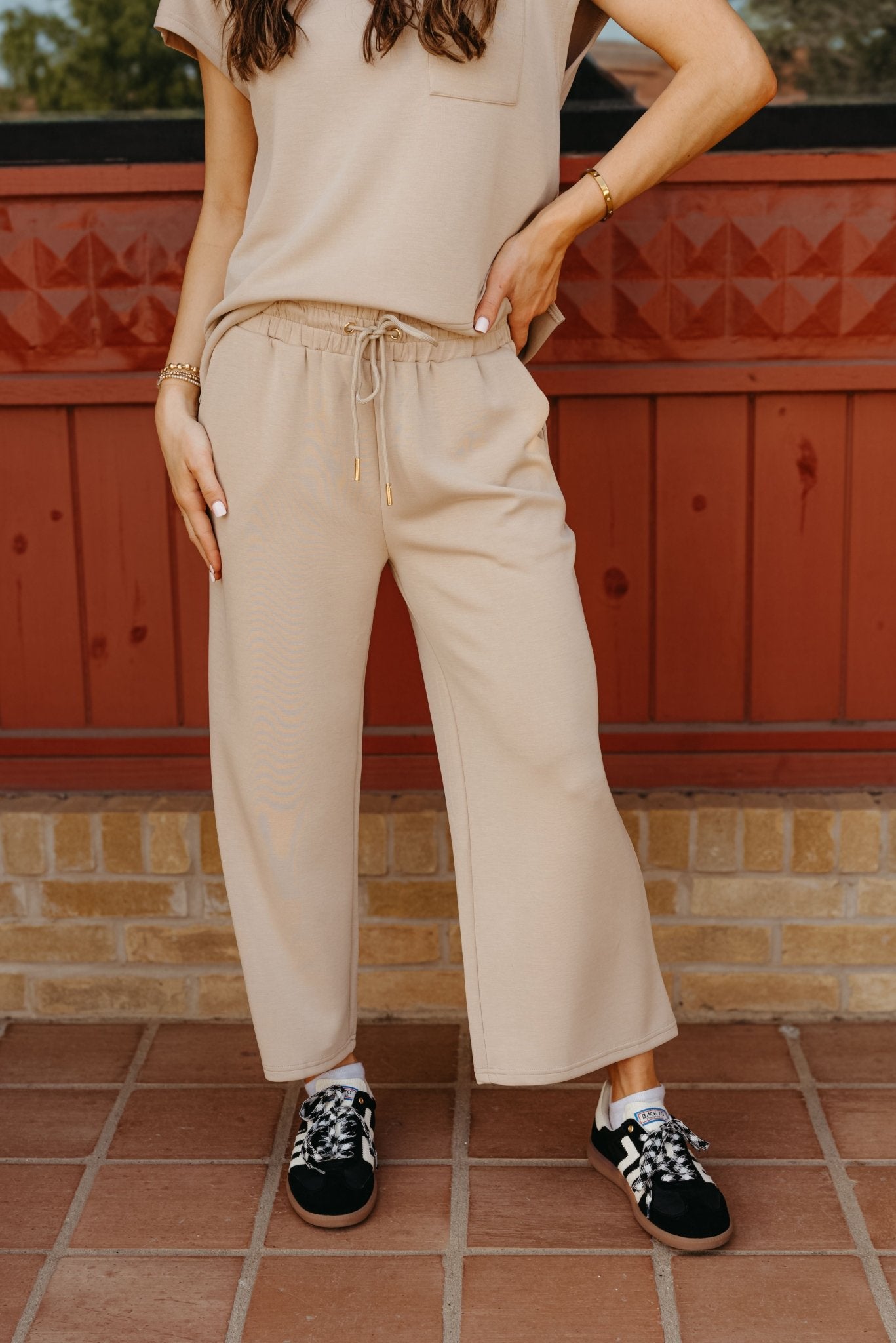 Mocha Sabrina Pants - Southern Soule Designs