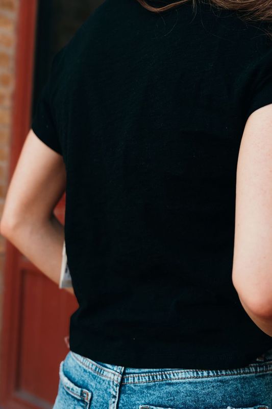 Modern Slub Tee Black ZT202293 - Southern Soule Designs