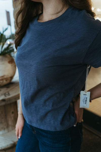 Modern Slub Tee Worn Blue ZT202293 - Southern Soule Designs