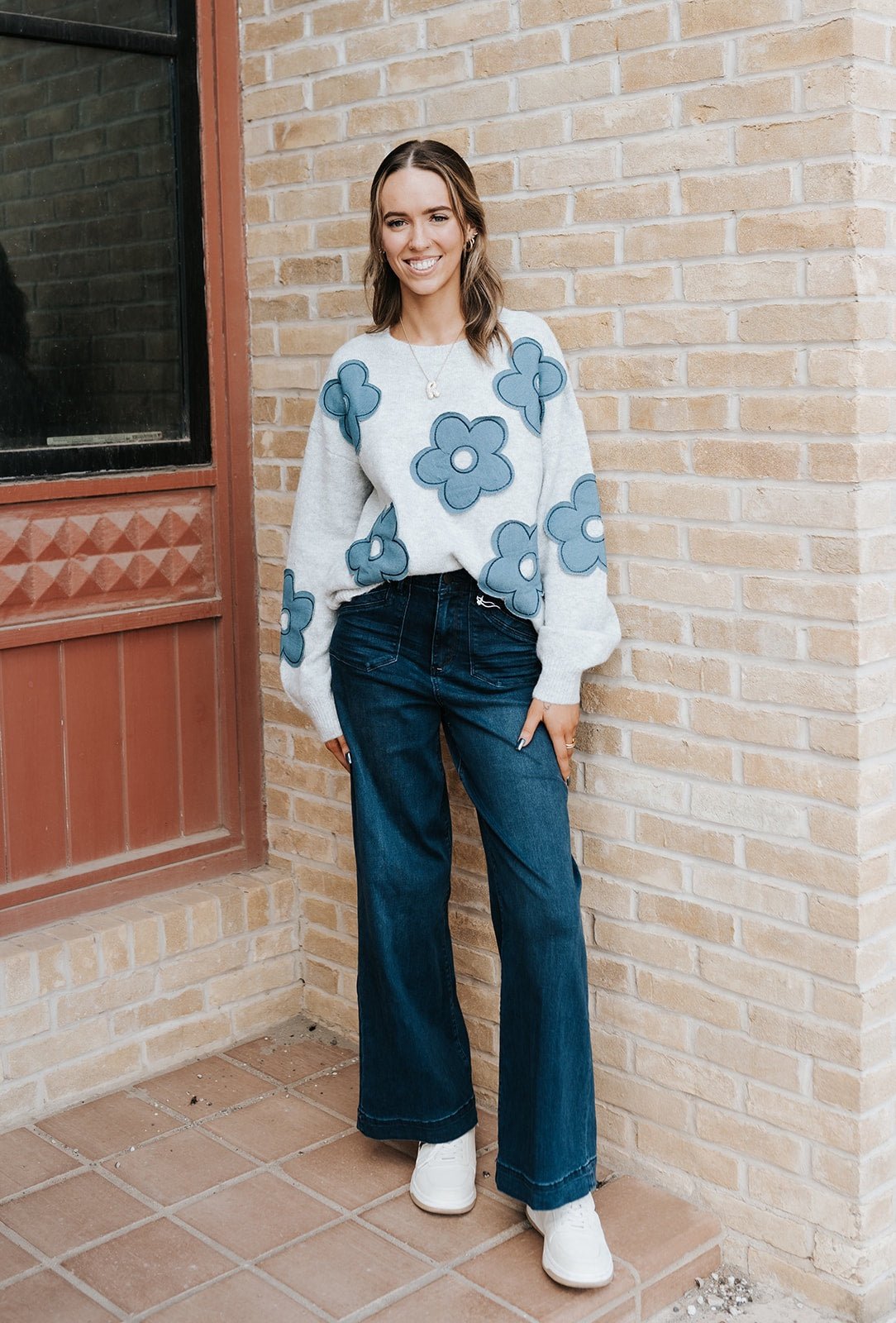 Moon Shade Audrey Wide Leg Jean - Southern Soule Designs