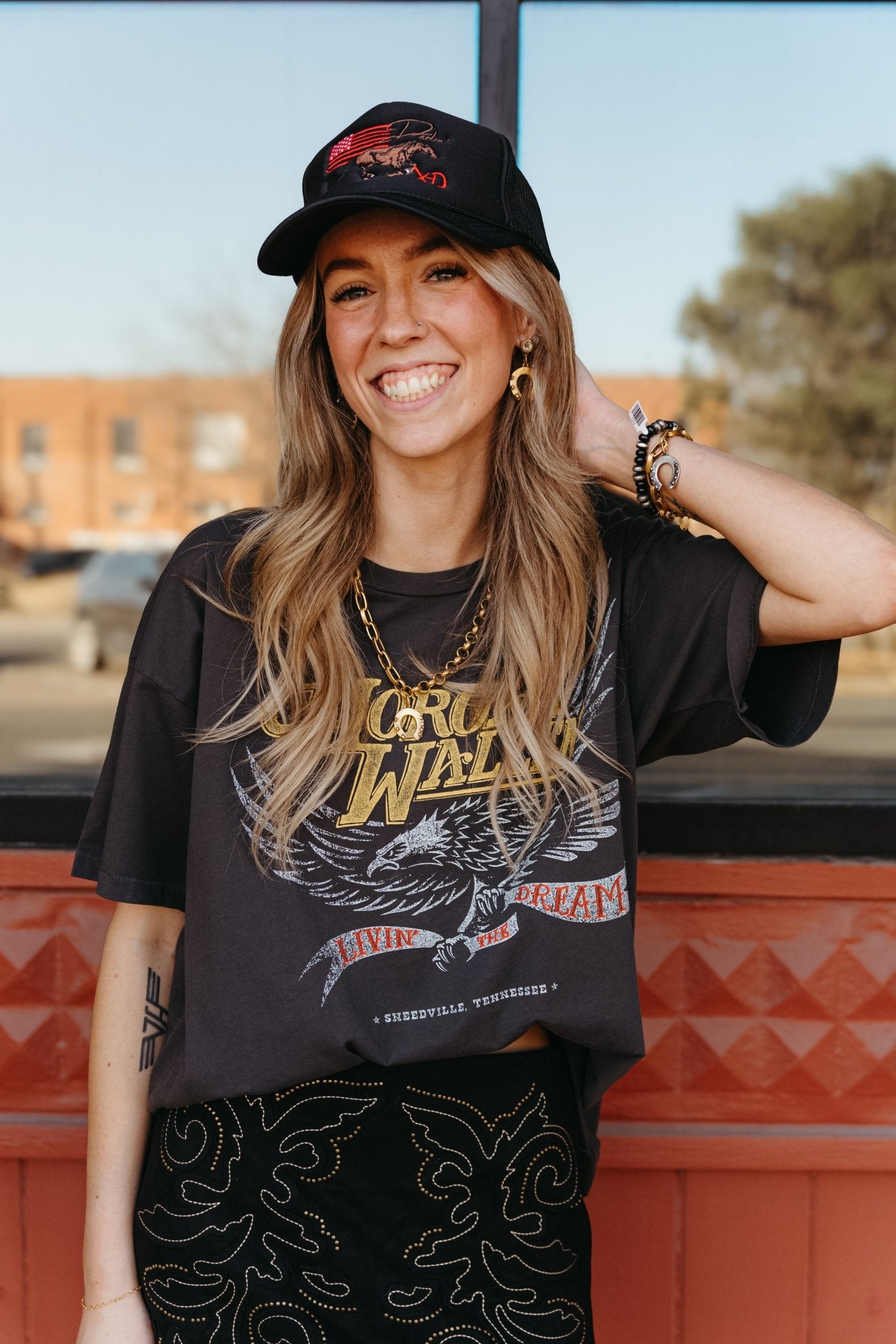 Morgan Wallen Livin the Dream Tee - Southern Soule Designs