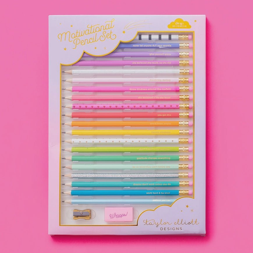 Motivational Pencil Set PENCIL - 01 - Southern Soule Designs