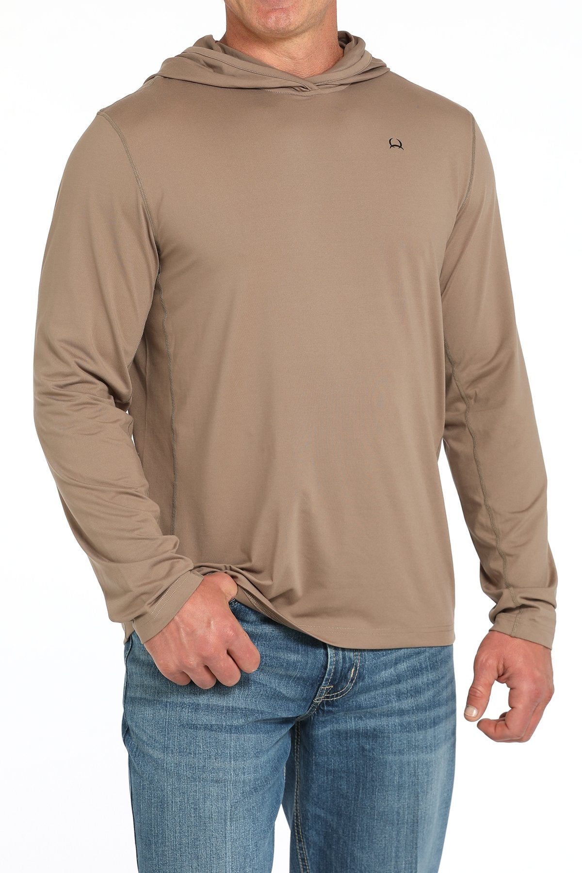 Cinch Brown Arenaflex Hoodie MTK1881003