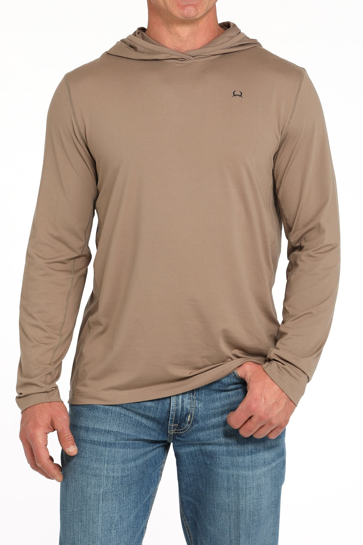 Cinch Brown Arenaflex Hoodie MTK1881003