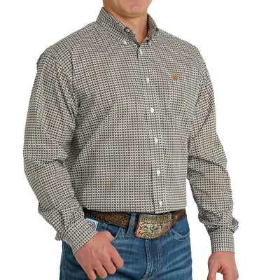 MTW1105665 MNS White LS Print - Southern Soule Designs