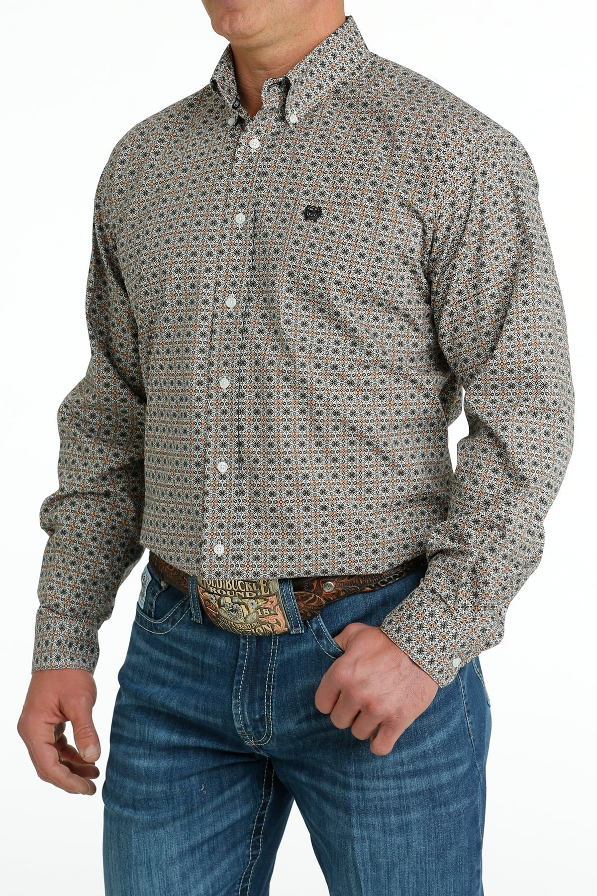 MTW1105670 MNS White LS Print - Southern Soule Designs