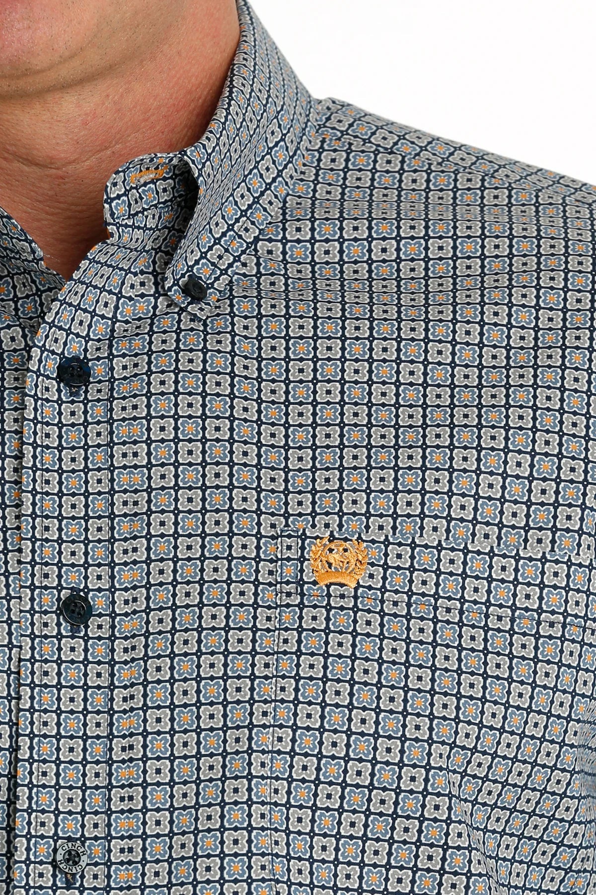 MTW1105699 MNS Navy LS Print - Southern Soule Designs