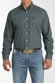 MTW1105776 Teal LS Print - Southern Soule Designs