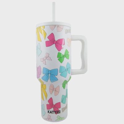 Multi Bow with Handle Tumbler - Southern Soule Designs