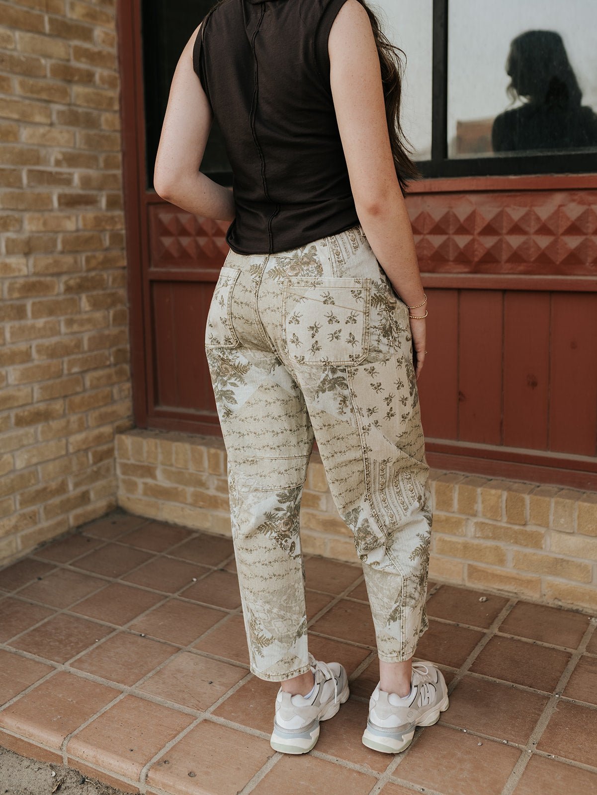 Multi Print Barrel Pants P5052 - Southern Soule Designs