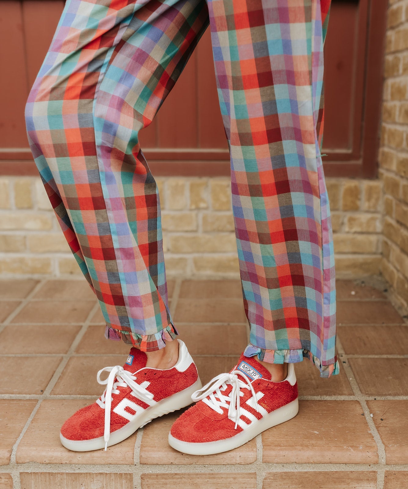 Multicolor Plaid Pants WL25 - 12399 - Southern Soule Designs