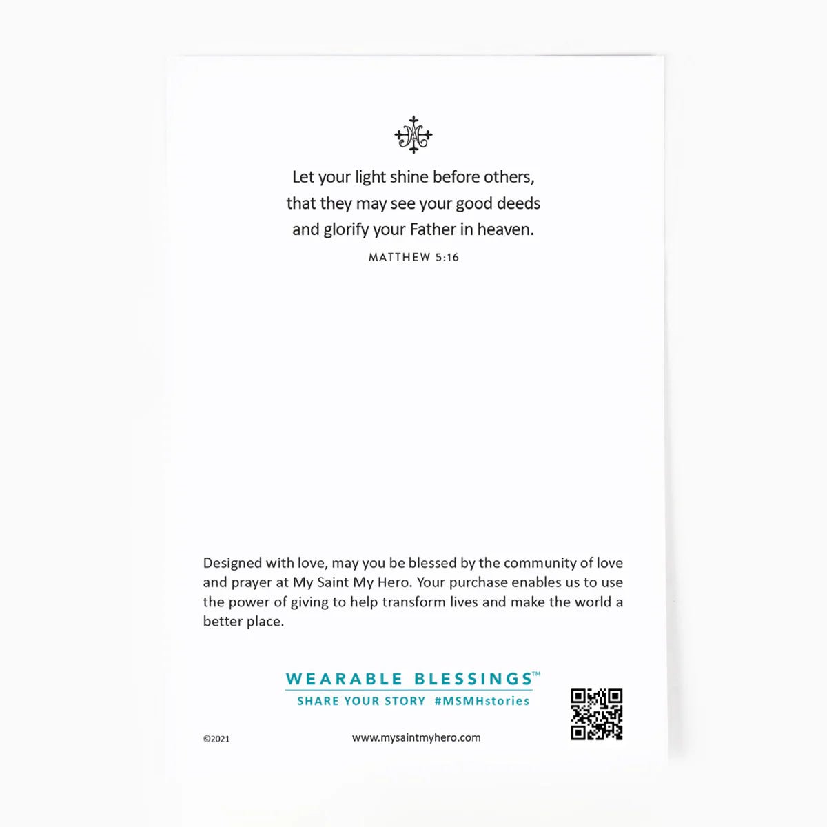 My Saint My Hero Shine Bright Bracelet - Southern Soule Designs