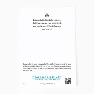 My Saint My Hero Shine Bright Bracelet - Southern Soule Designs