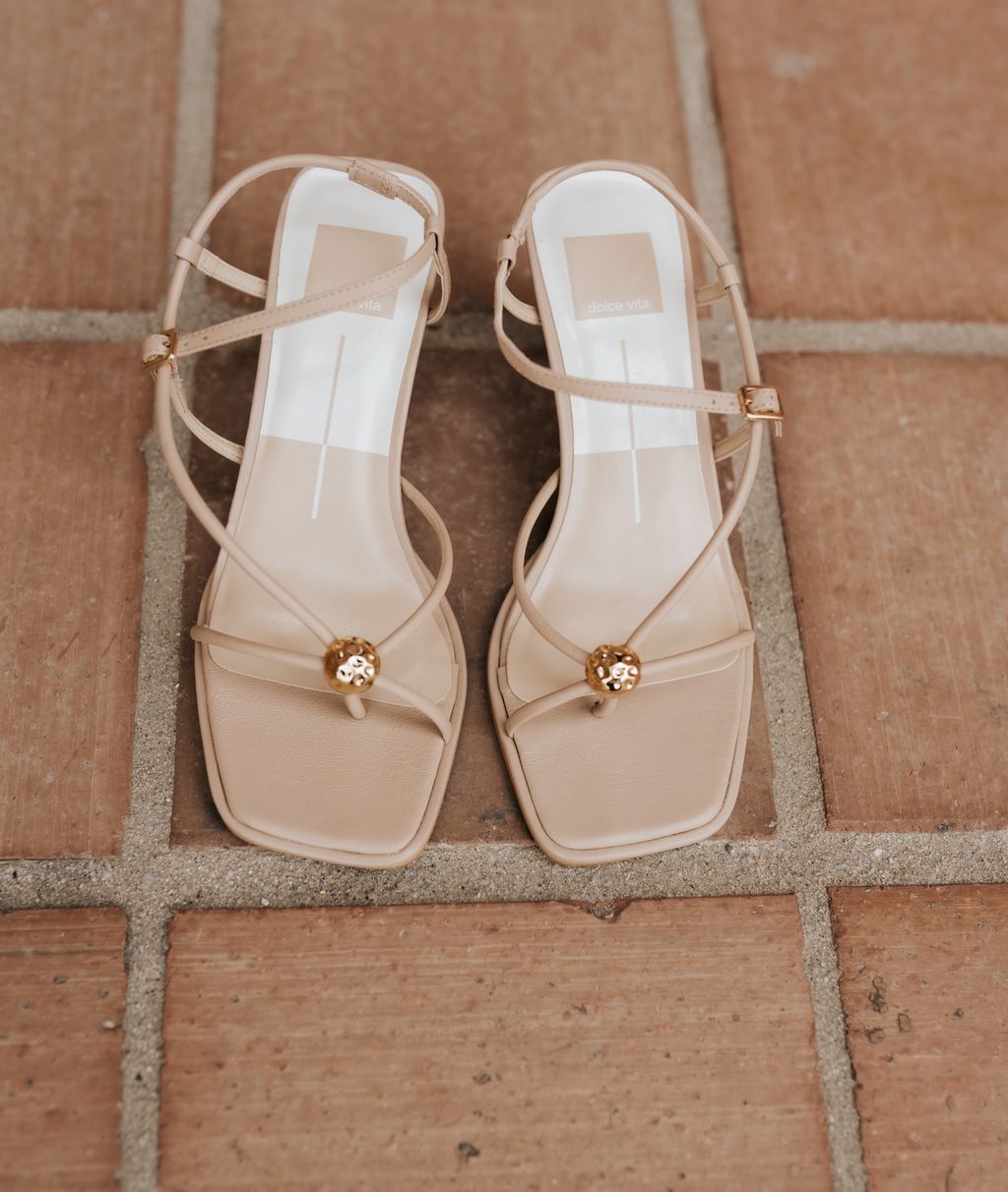 Mylee Light Tan Leather Heel - Southern Soule Designs