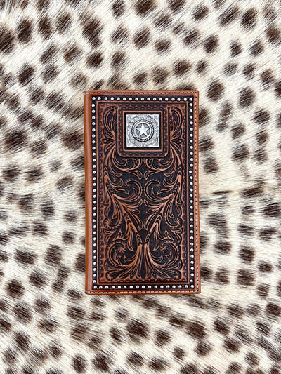 N5410402 Nocona Rodeo Wallet/Checkbook Cover - Southern Soule Designs