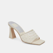 Narda Pearl Ivory Mesh Heel - Southern Soule Designs