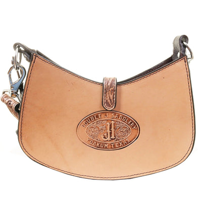 Natural Leather BDJ Purse BDJ42 - Southern Soule Designs