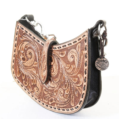 Natural Leather BDJ Purse BDJ42 - Southern Soule Designs