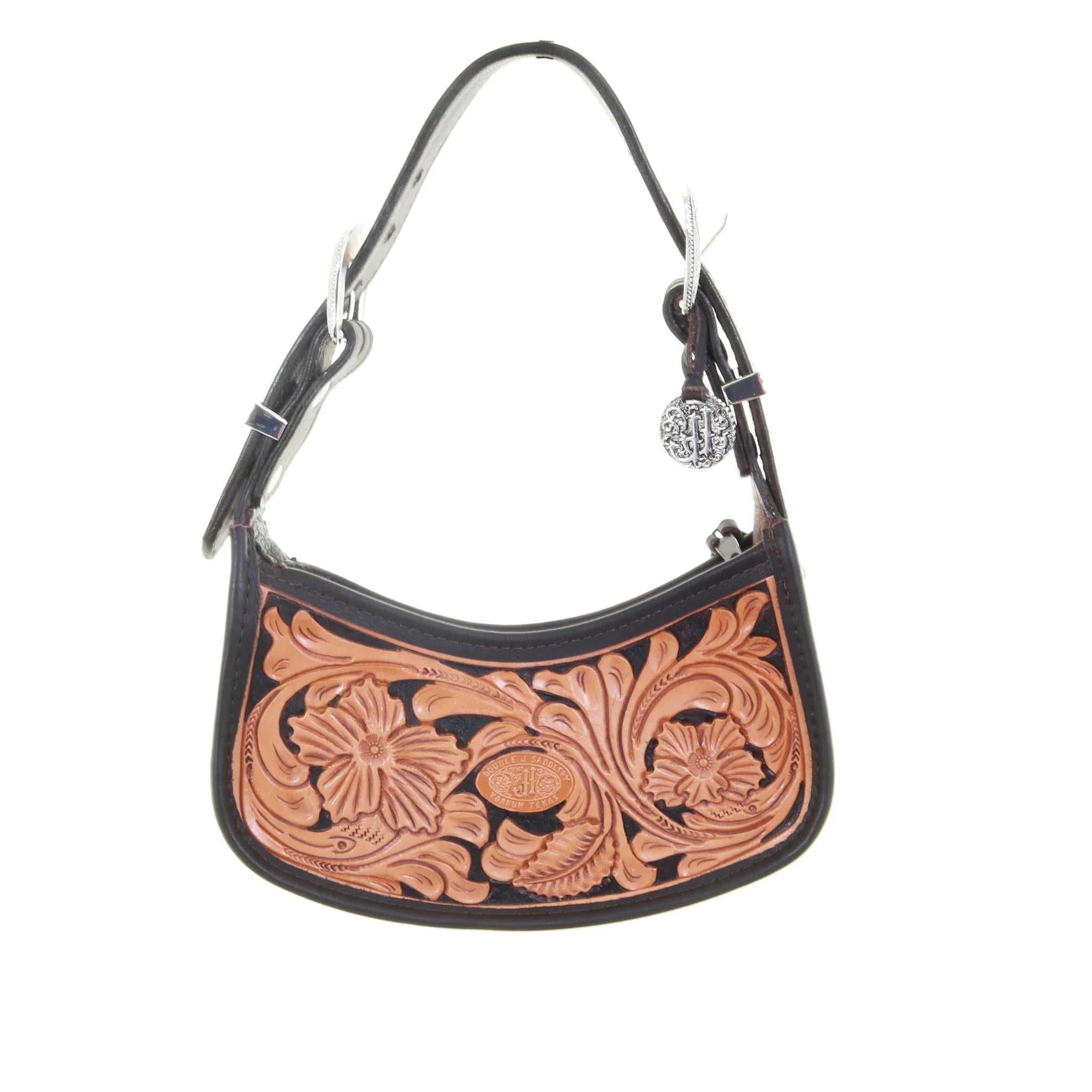 Natural Leather DJ Bag DJ03 - Southern Soule Designs