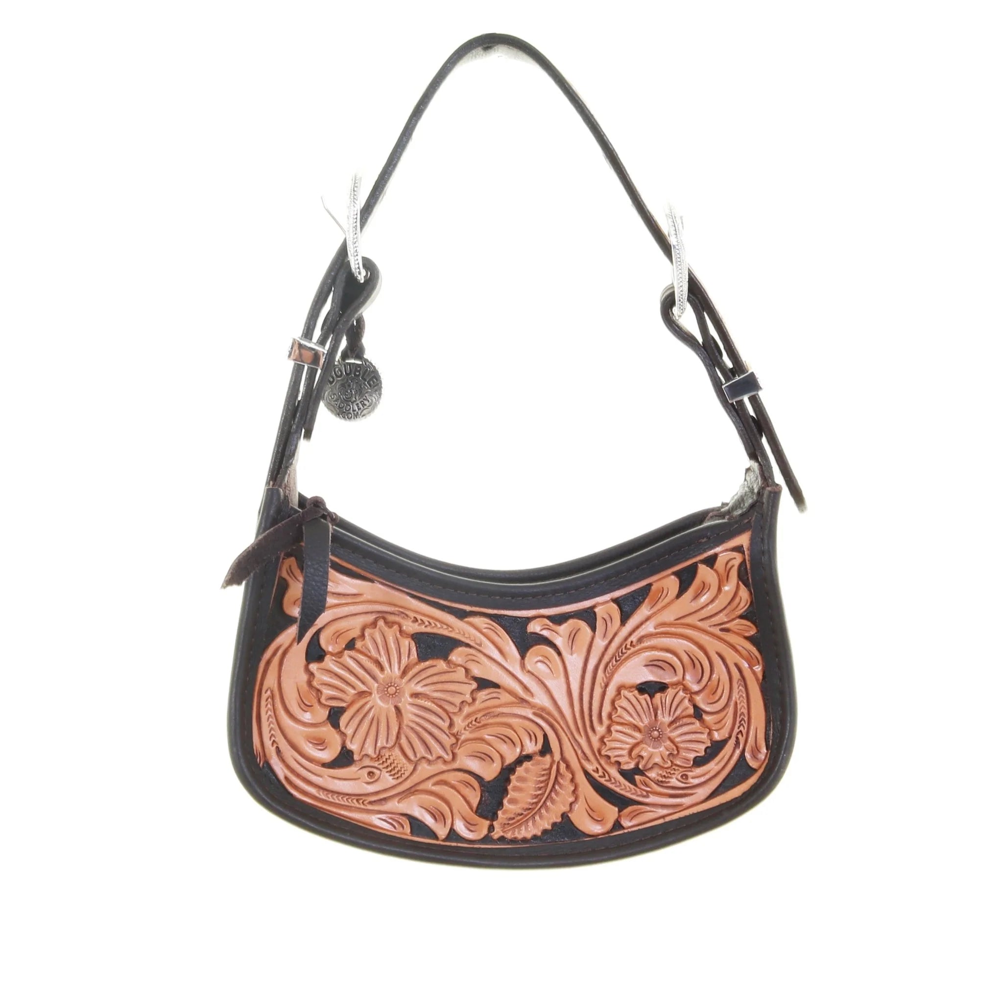 Natural Leather DJ Bag DJ03 - Southern Soule Designs