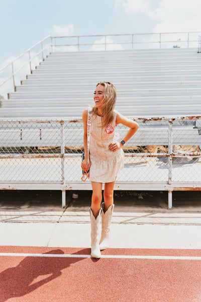 Natural Paisley Embroidered Sleeveless Mini Dress BRD3612 - 2 - Southern Soule Designs