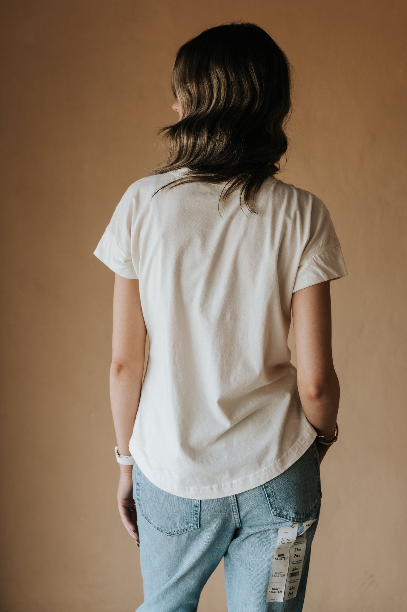 Natural Splatter Boots Hi - Lo Tee 10028 - ER129 - Southern Soule Designs