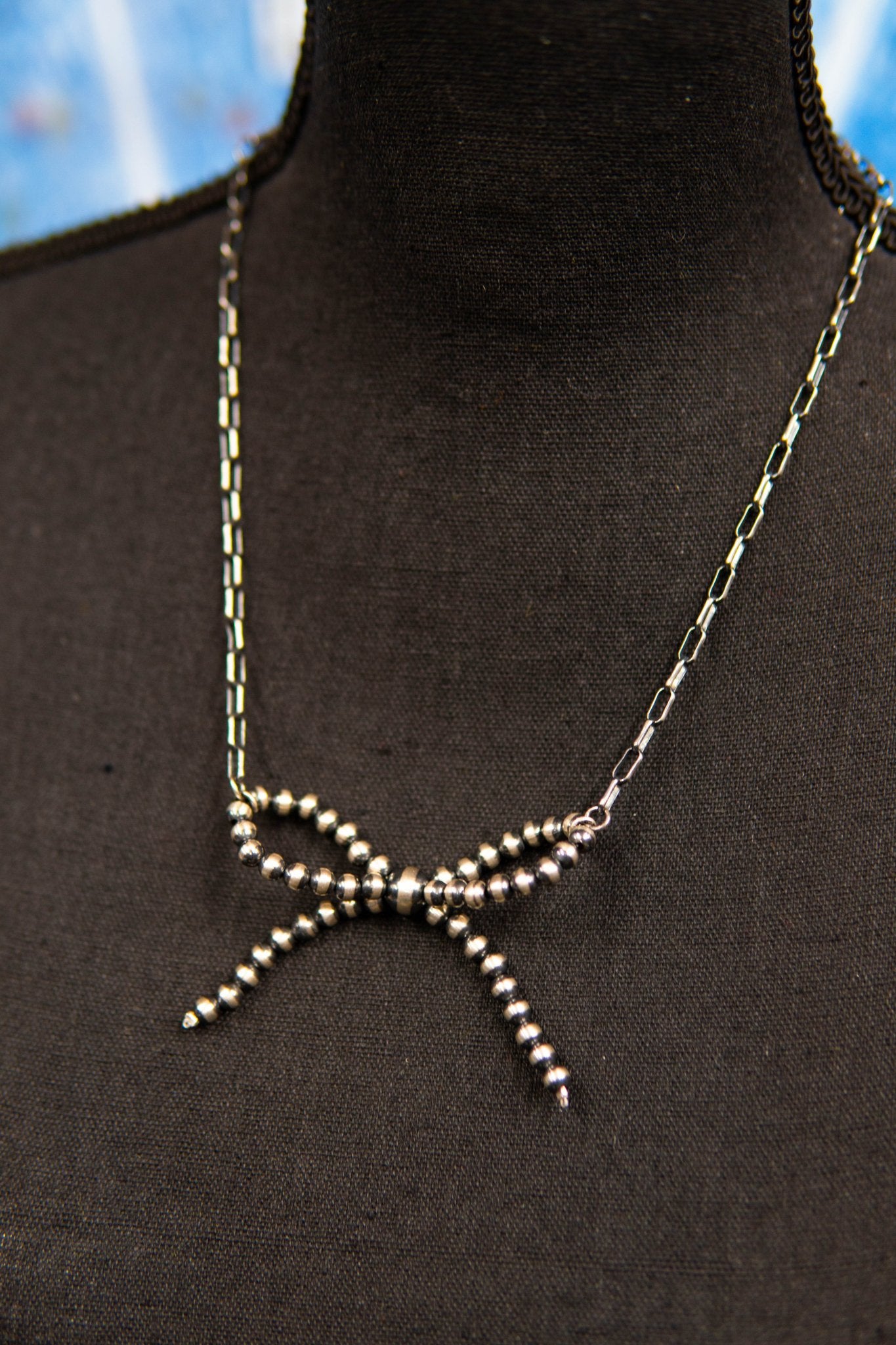 Navajo Bow Necklace on Chain - Southern Soule Designs