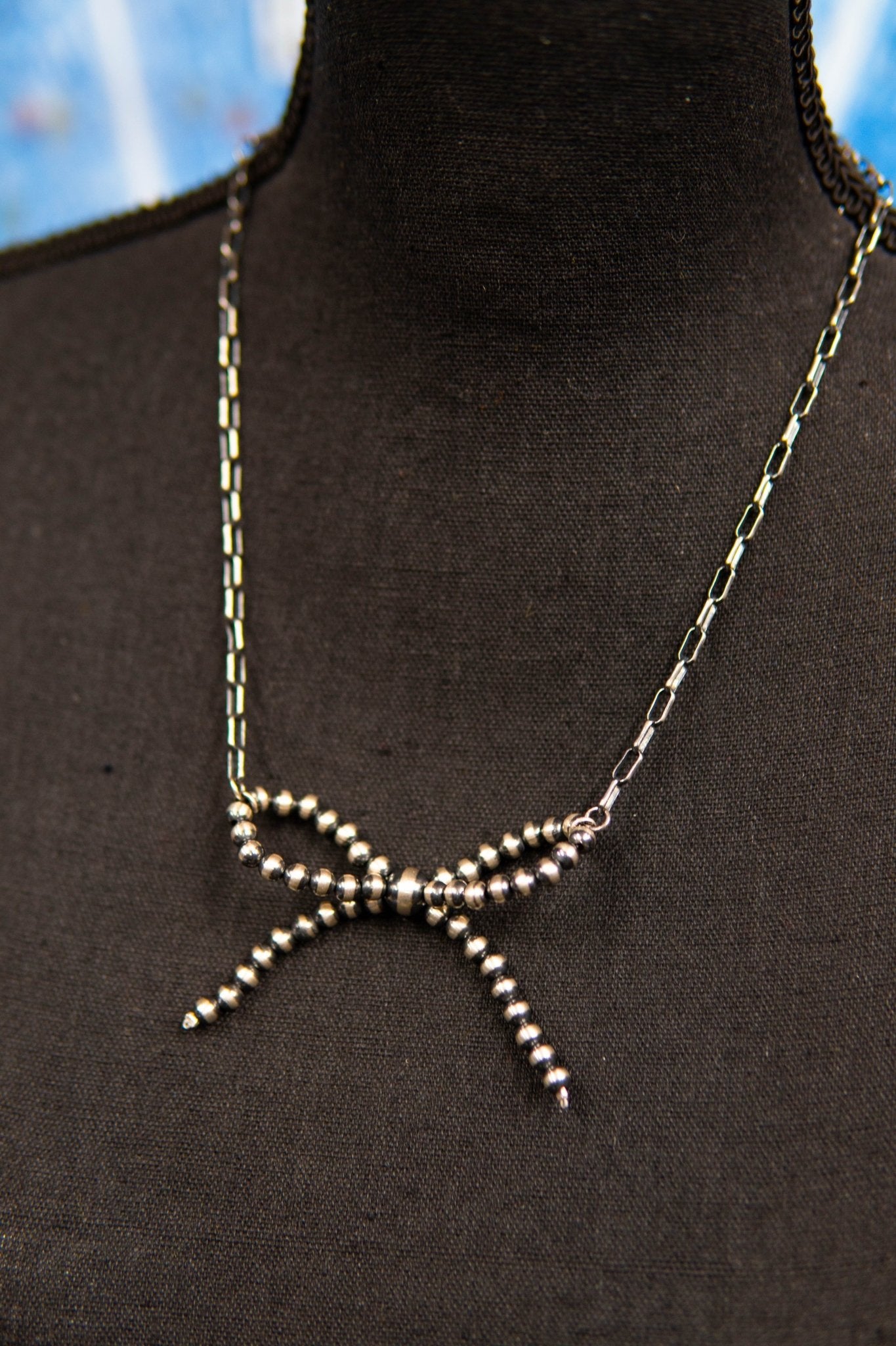 Navajo Bow Necklace on Chain - Southern Soule Designs