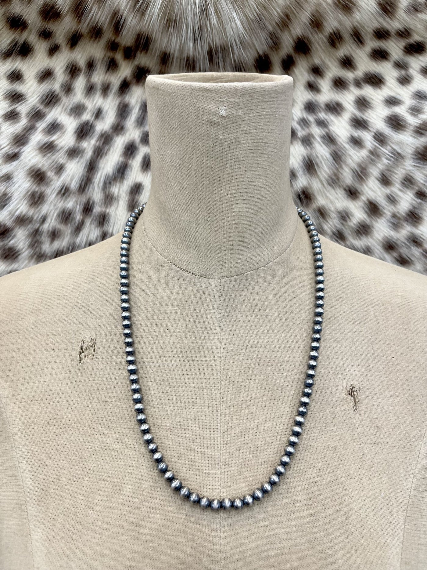 Navajo Pearl 6MM 24" - Southern Soule Designs