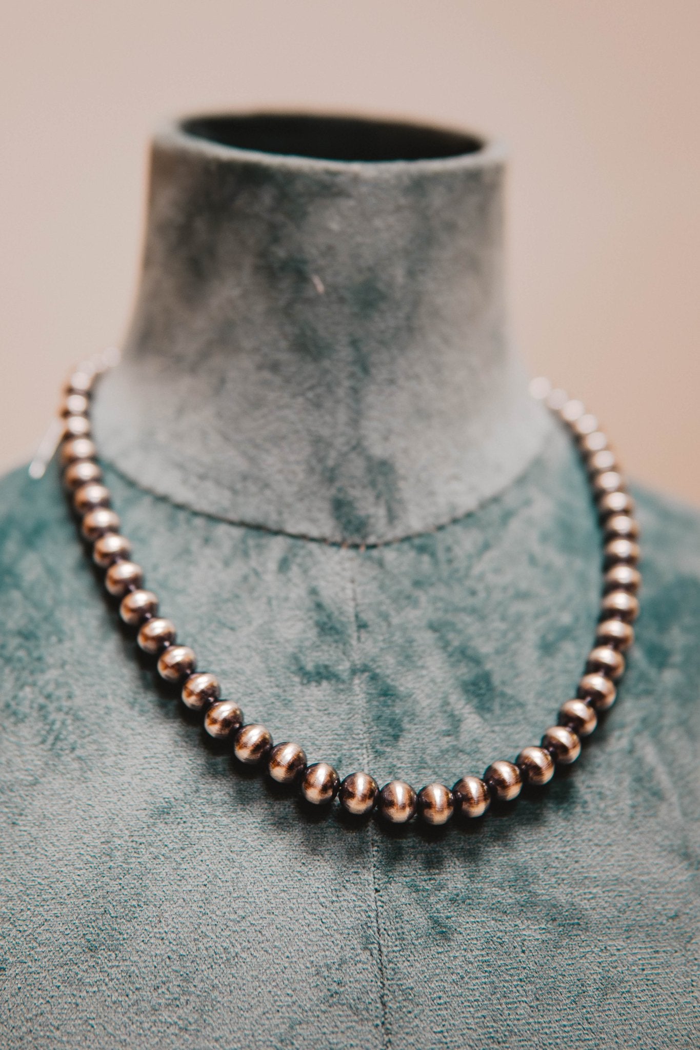 Navajo Pearl 8MM 18" - Southern Soule Designs