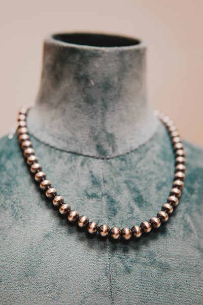 Navajo Pearl 8MM 18" - Southern Soule Designs