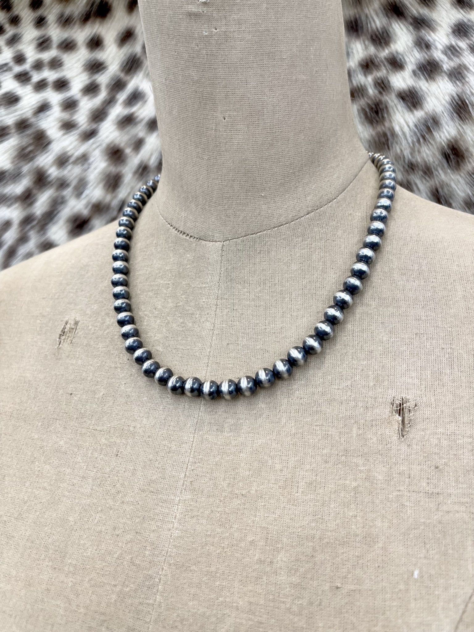 Navajo Pearl 8MM 20" - Southern Soule Designs