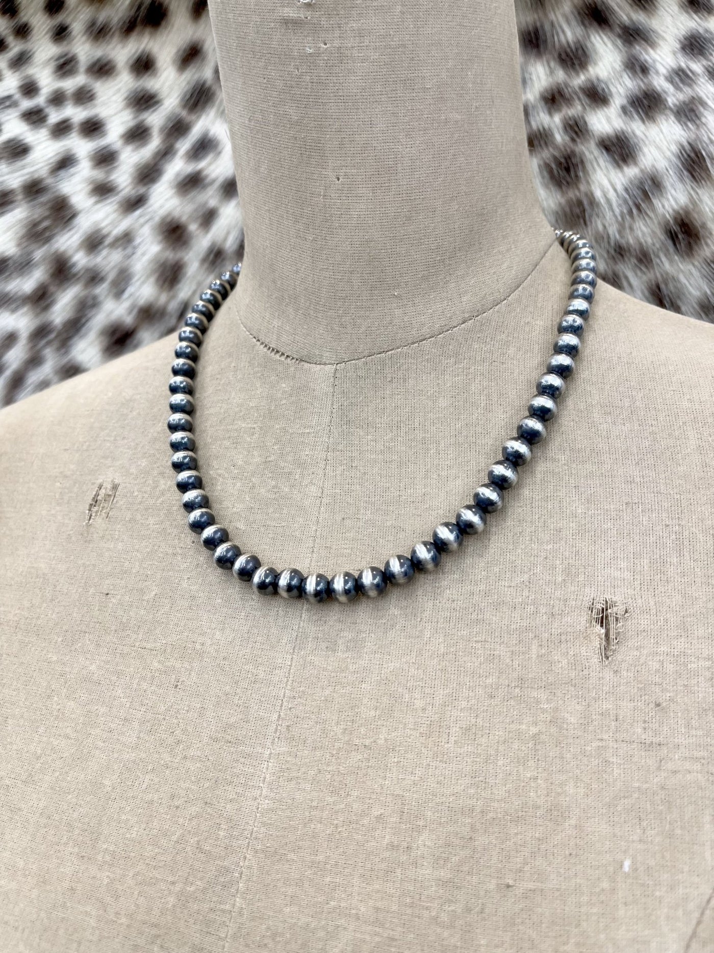 Navajo Pearl 8MM 20" - Southern Soule Designs